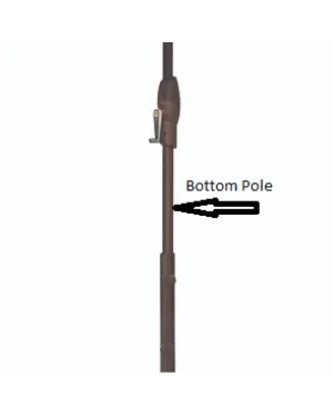 8’x11’ CRANK LIFTBOTTOM POLE