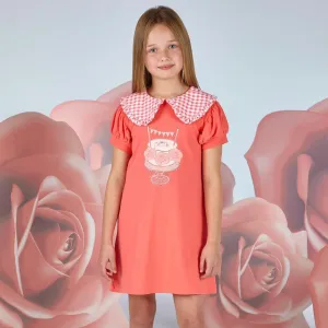 A DEE - Ysabella Garden Party Cake Party Dress - Coral