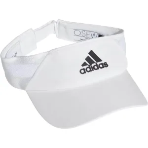 adidas AeroReady Mens Running Visor - White