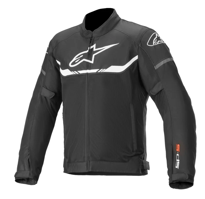 ALPINESTARS T-SPS AIR MOTORCYCLE JACKET - BLACK/WHITE