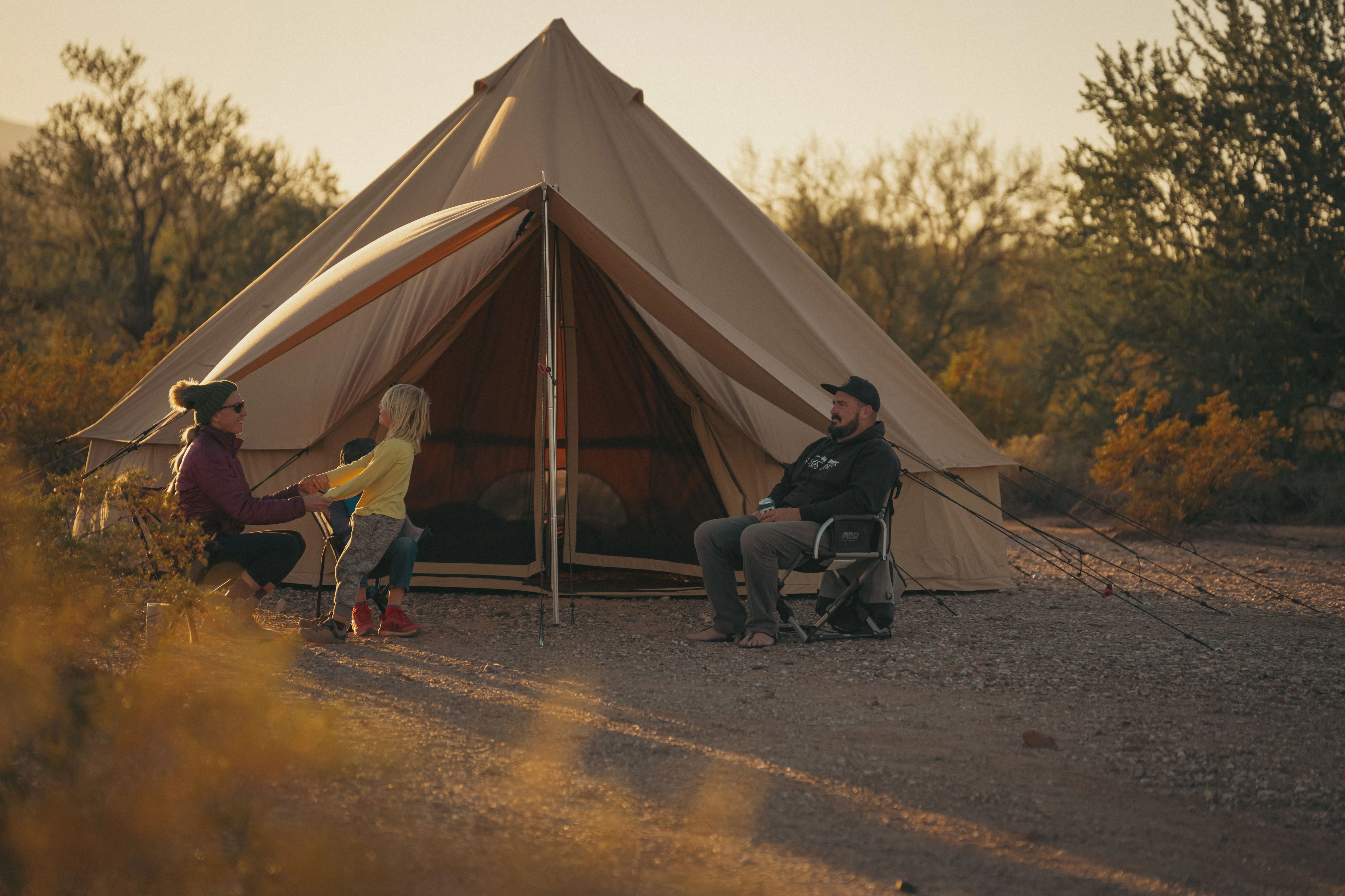 Awning for Bell tents