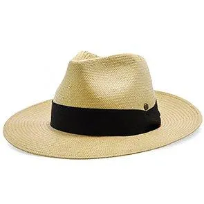 Big Catch - Walrus Hats Natural Paper Braid Straw Fedora Hat w/ Band