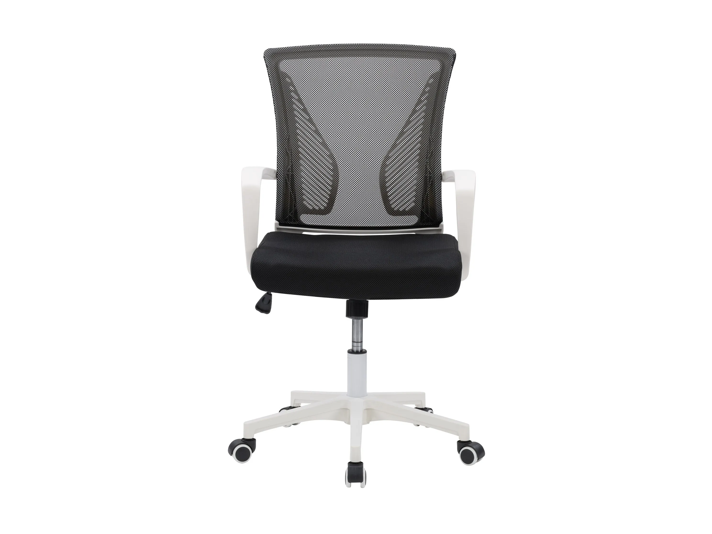 Black On White Mesh Office Chair