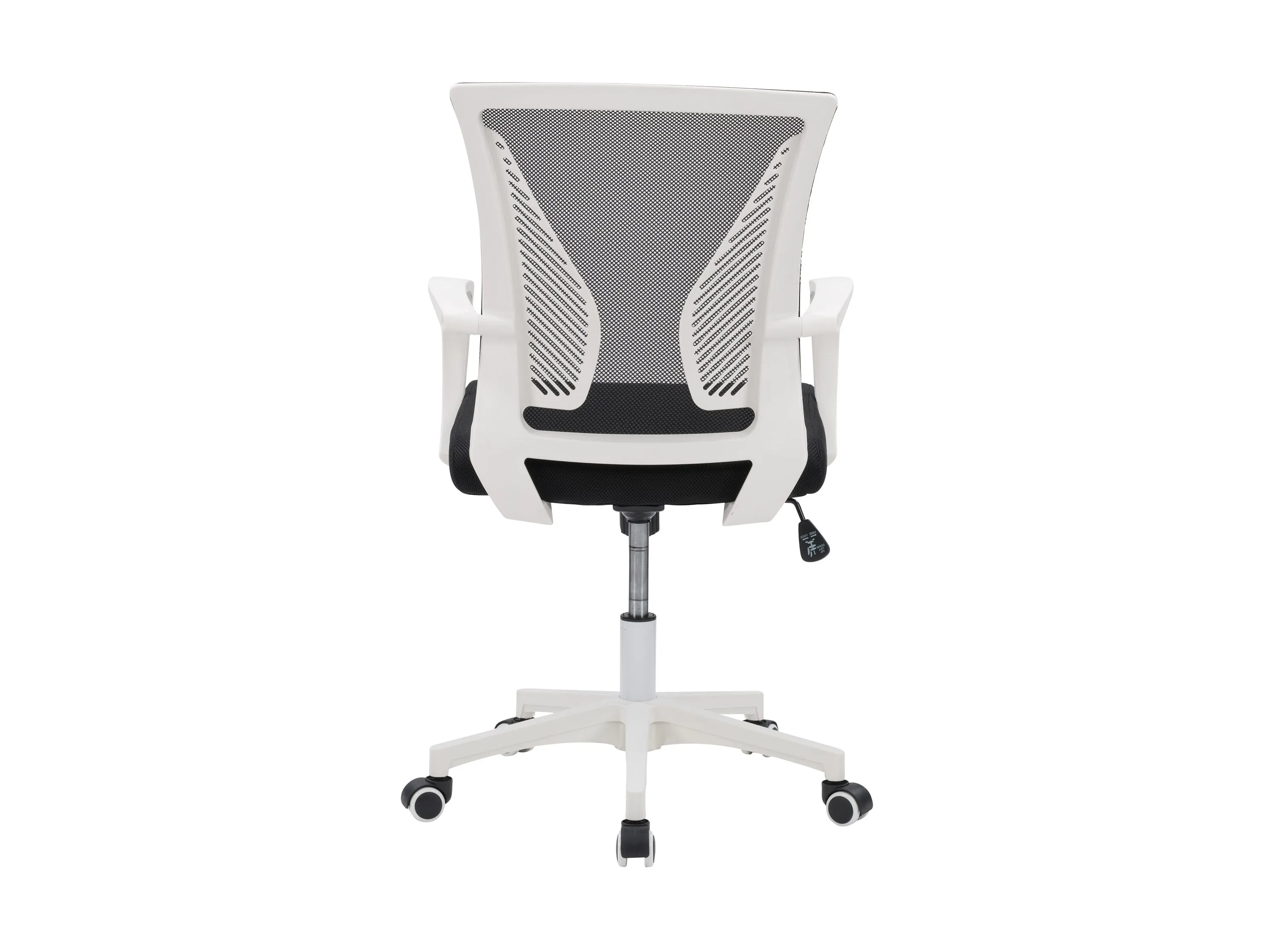 Black On White Mesh Office Chair