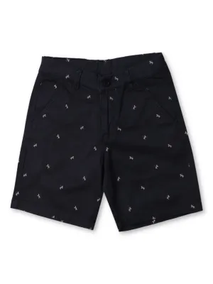 Boys Casual Navy Blue Shorts