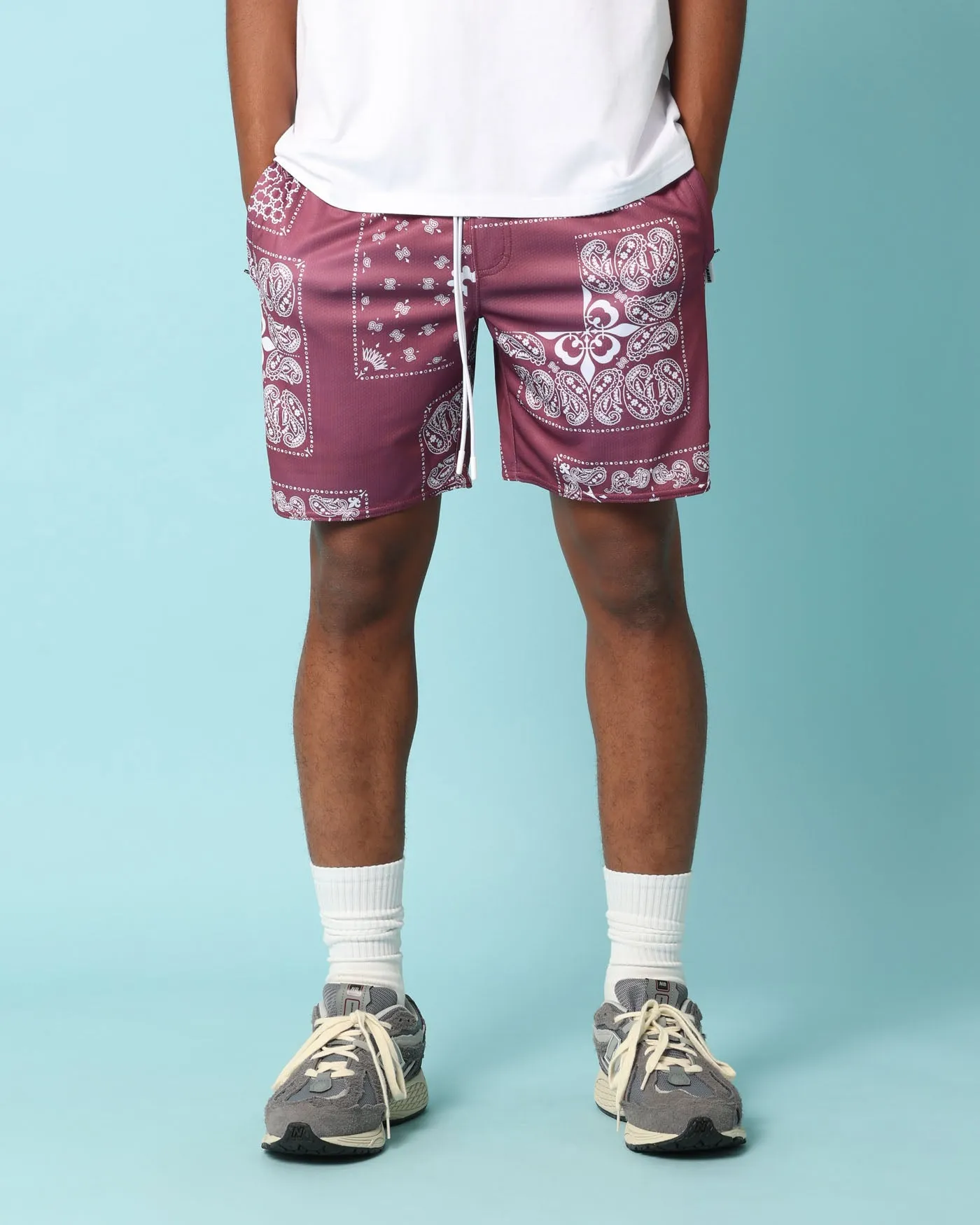 Carré Fragment Mesh Shorts Port