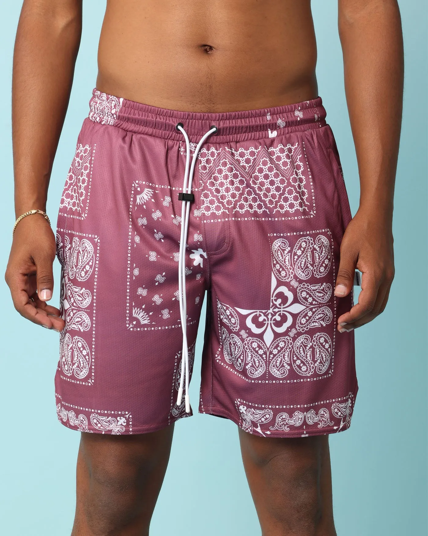 Carré Fragment Mesh Shorts Port