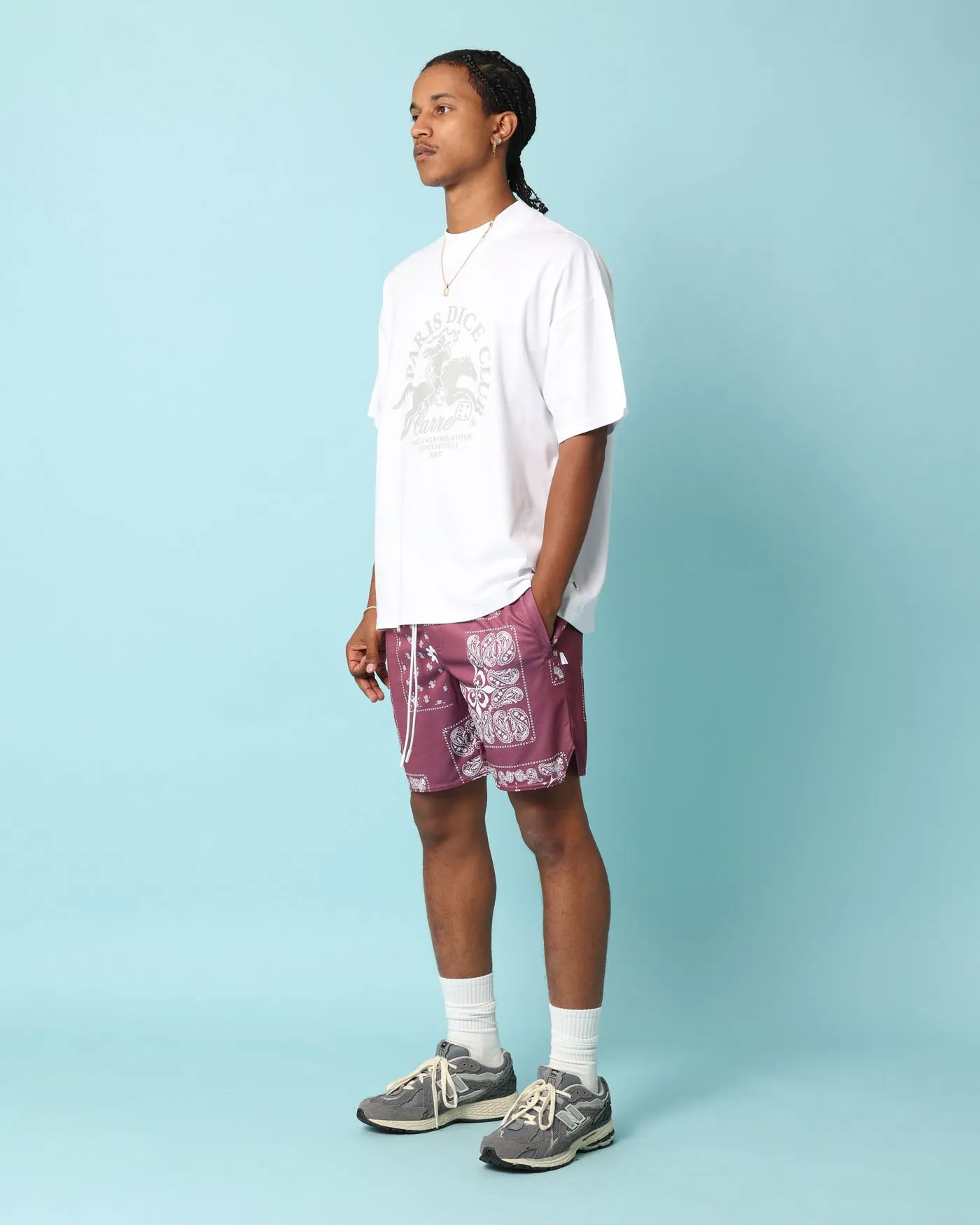 Carré Fragment Mesh Shorts Port