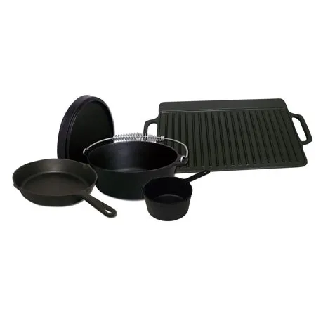 Cast Iron, 5 Pcs. Set