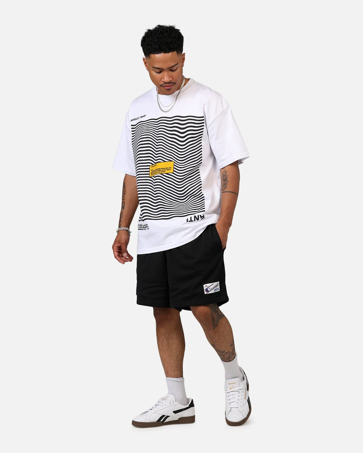 Champion Big Bank Mesh Shorts Black