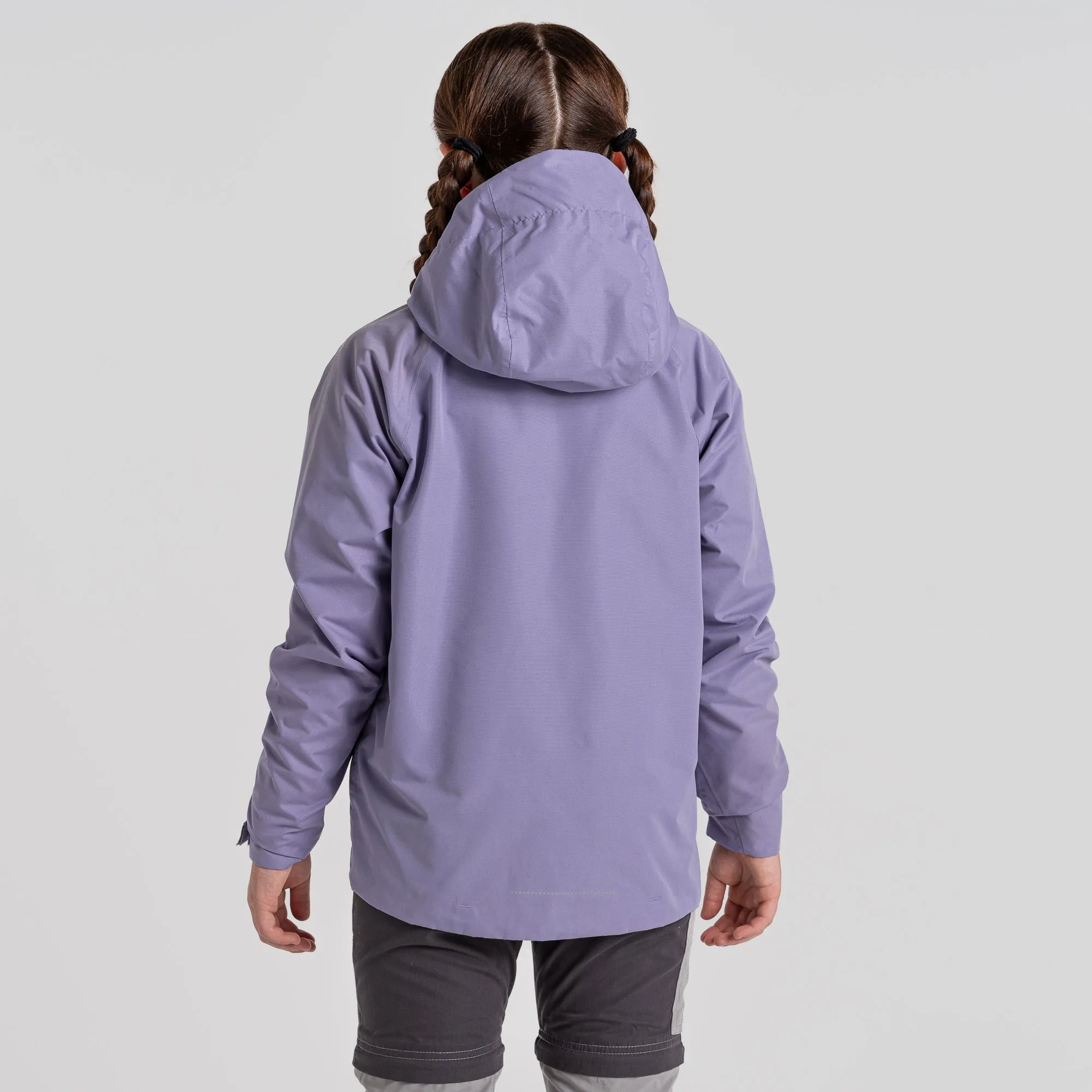 Craghoppers Kids Minato Waterproof Jacket Purple Haze