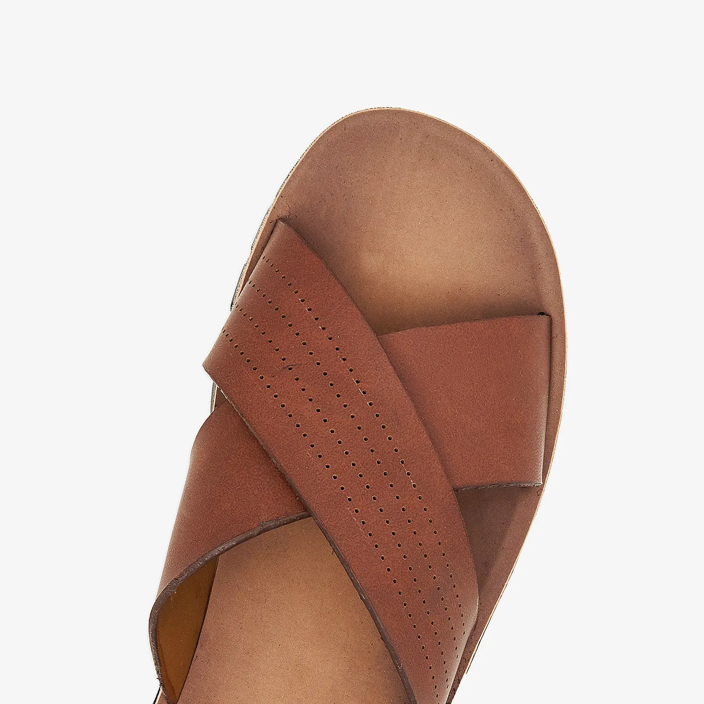 Cross Strap Chappals for Men