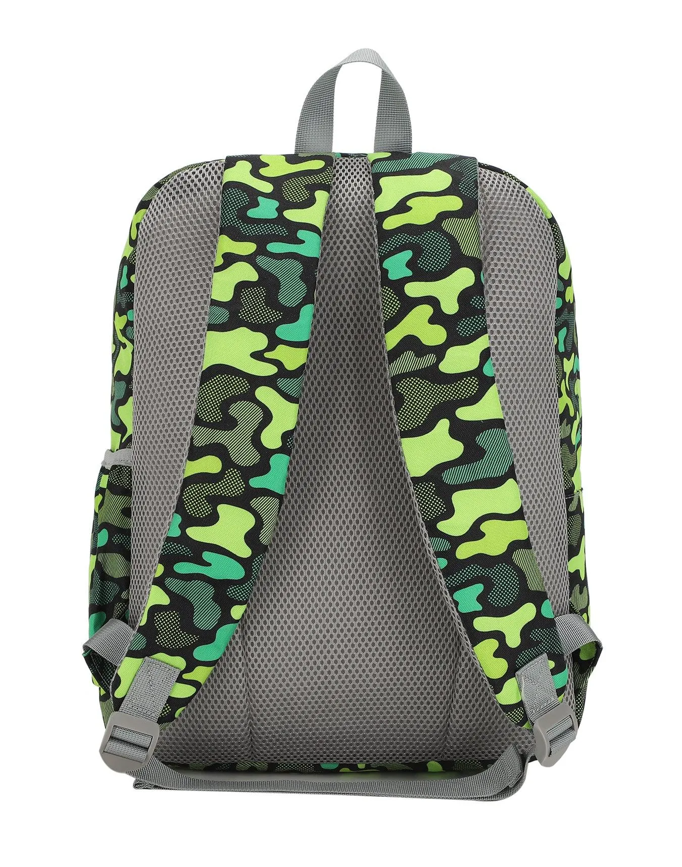 Cubs Neon Green Camo Junior Student Backpack