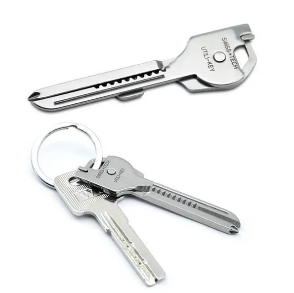 EDC Multi Tool 6 in 1 Stainless Steel Utili-Key Key Ring