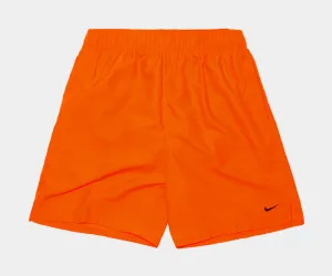 Essentials Lap 7" Volley Short Mens Shorts (Orange)