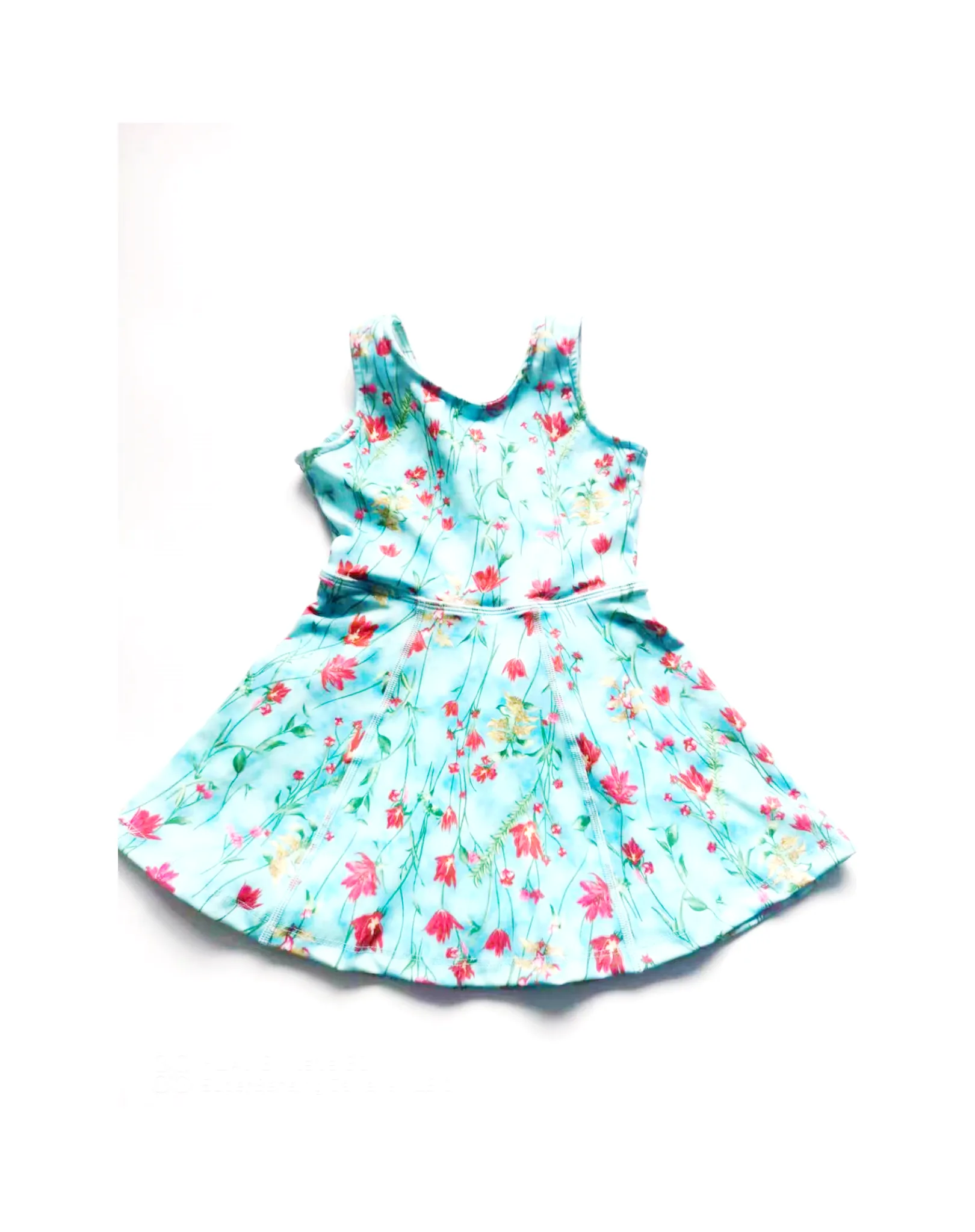 Girls Youth Floral Print Sun Dress