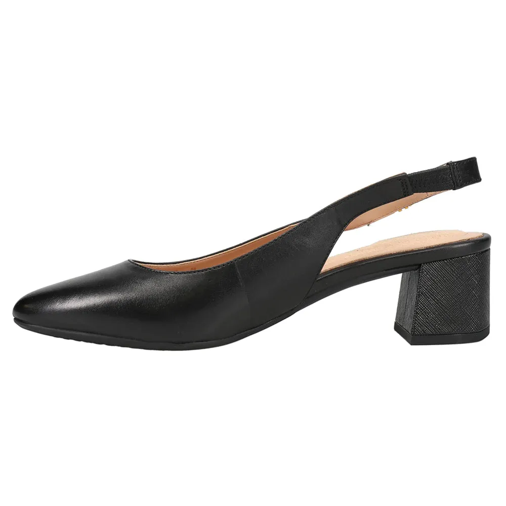 Go To Park Pointed Toe Slingback Pumps