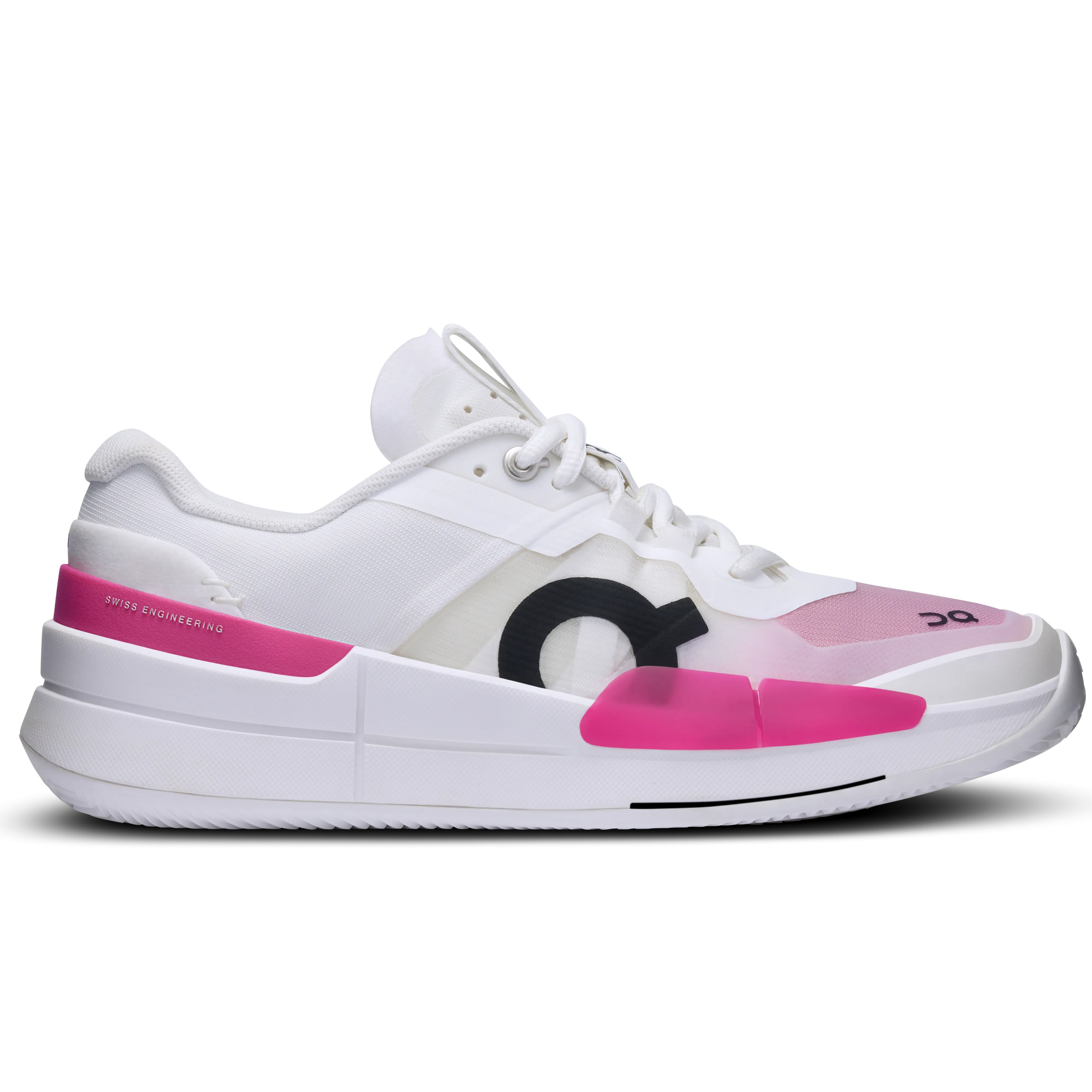 Ladies On THE ROGER Pro 2 Shoe (White/Pink)