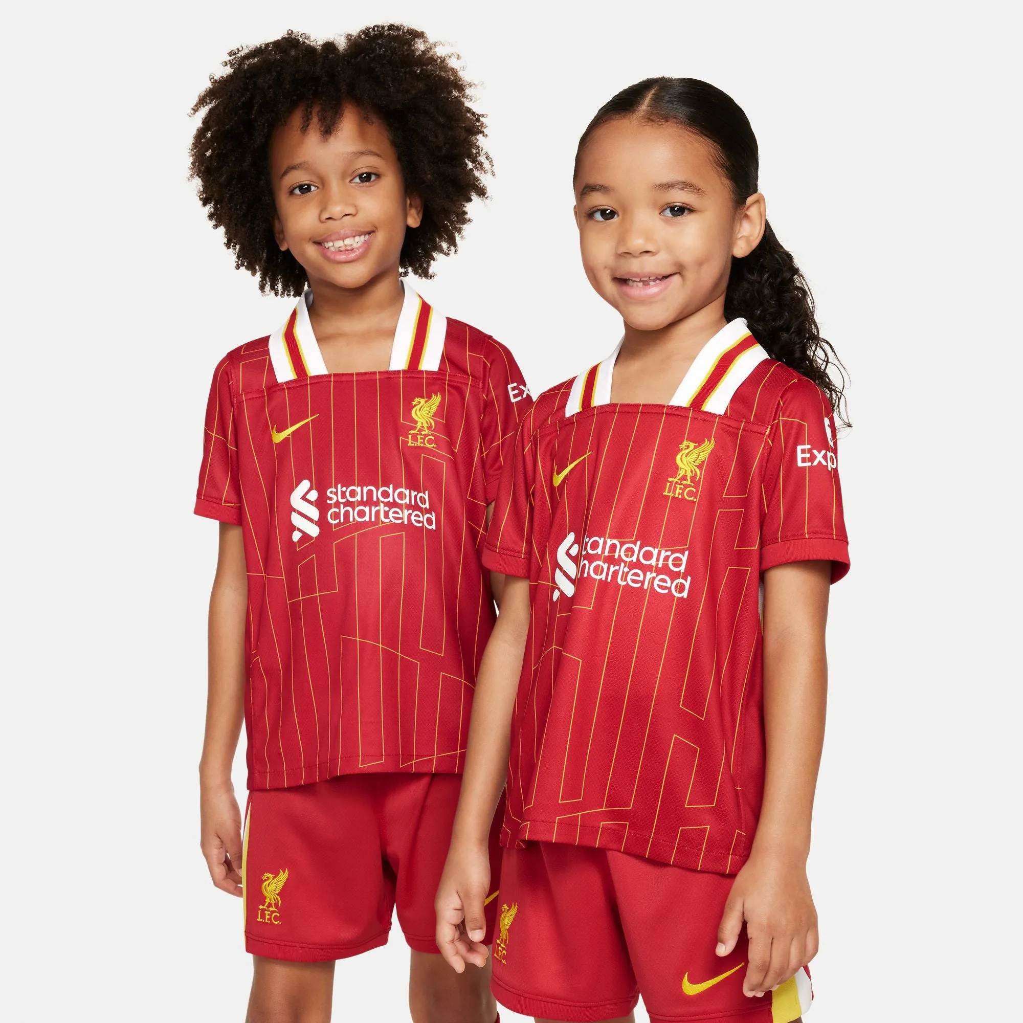 Liverpool 24/25 Home Little Kids Football Kit