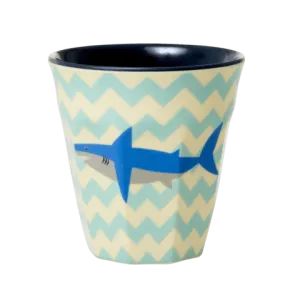 Melamine Tooth Brushing/ Milk Cup Blue by Rice Denmark Montessori Practical Life Materials