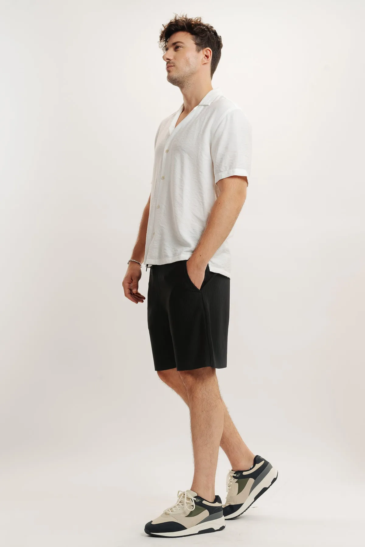 Men's Black Summer Shorts