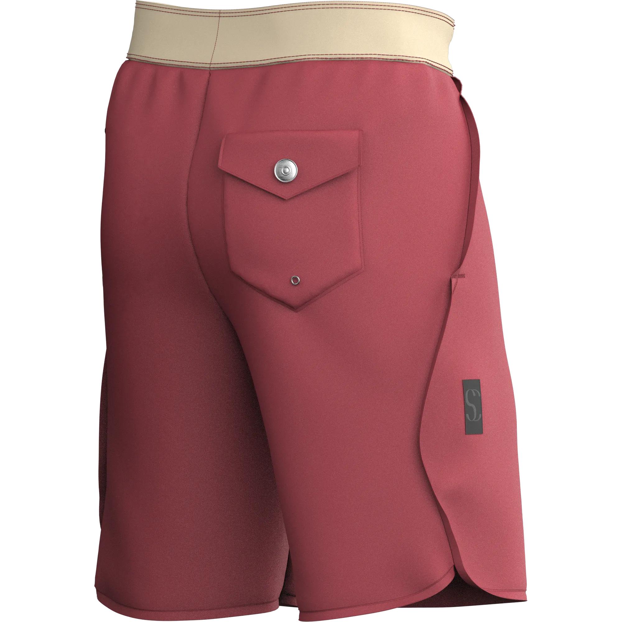 Men's Red Board Shorts