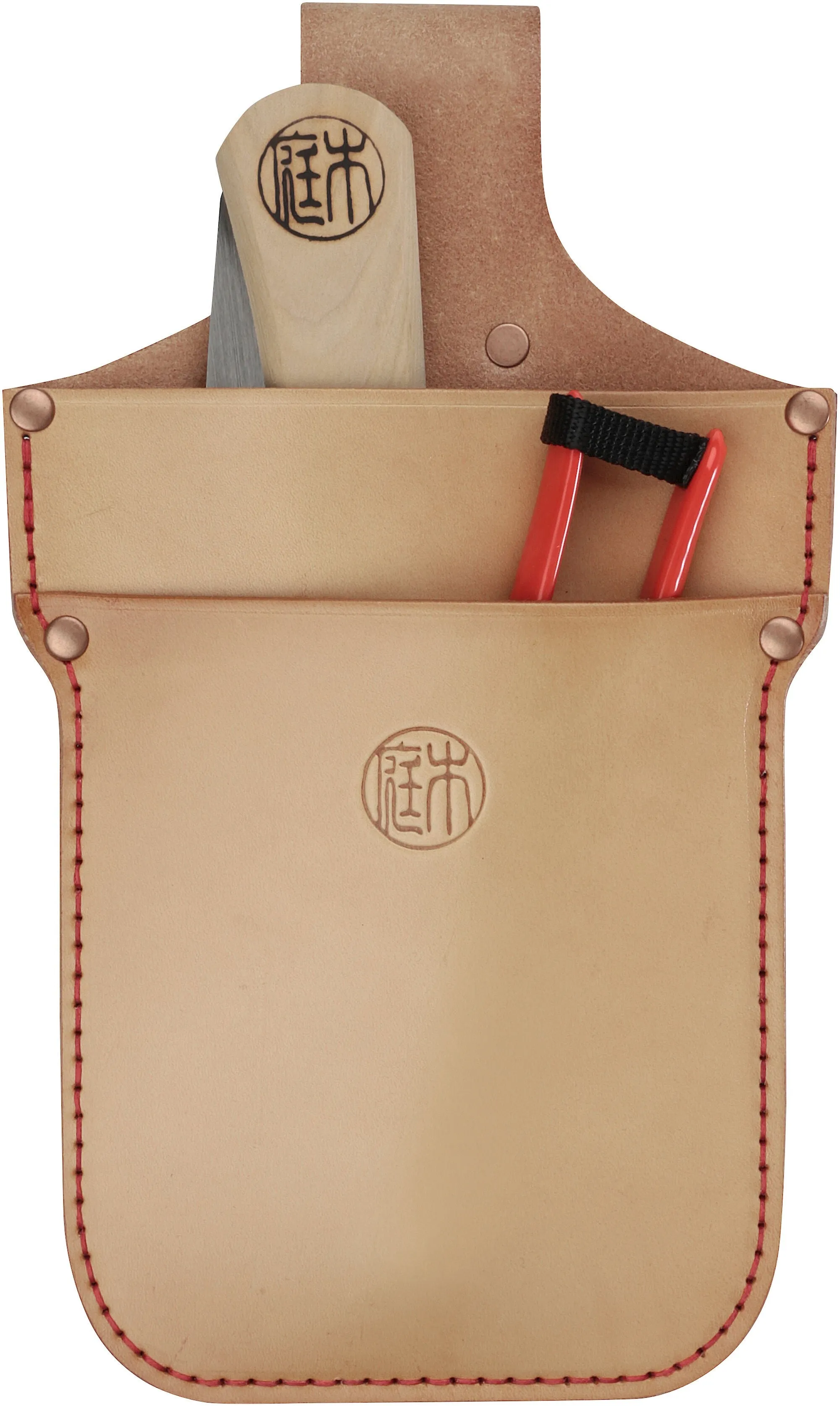 Niwaki Zenbu Pouch - Double Leather Pouch