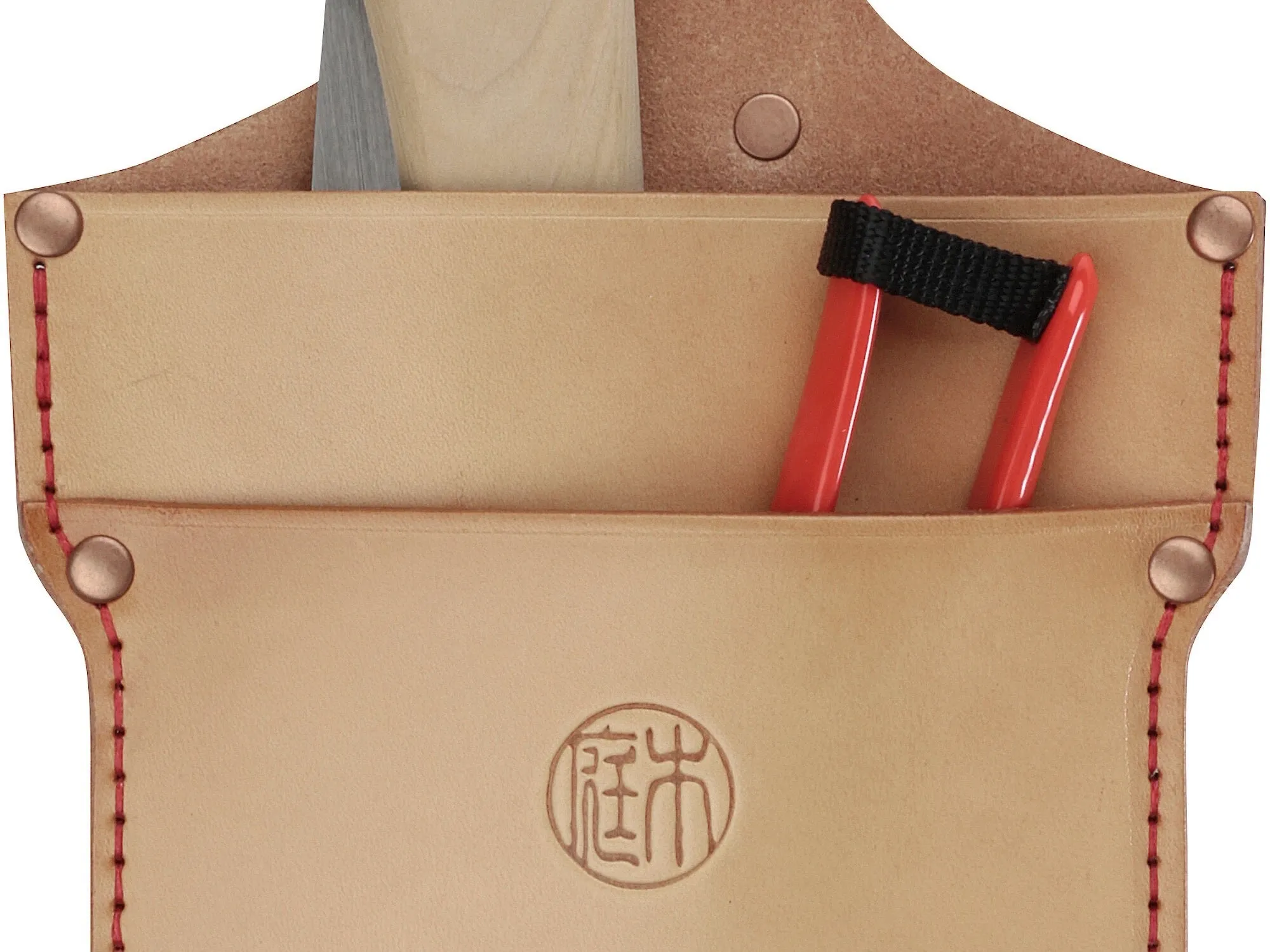 Niwaki Zenbu Pouch - Double Leather Pouch