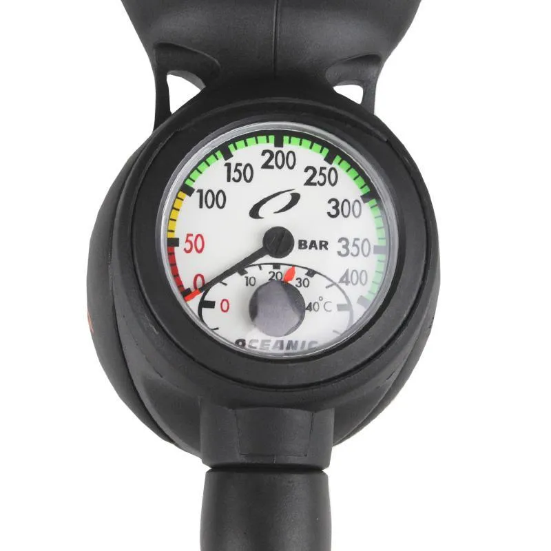 Oceanic Max Depth Triple Gauge Console (SPG/Depth/Compass)