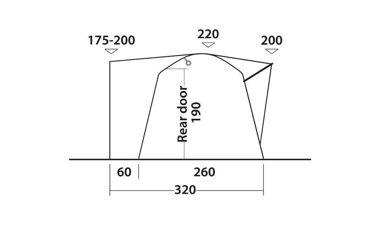 Outwell Milestone Shade Air