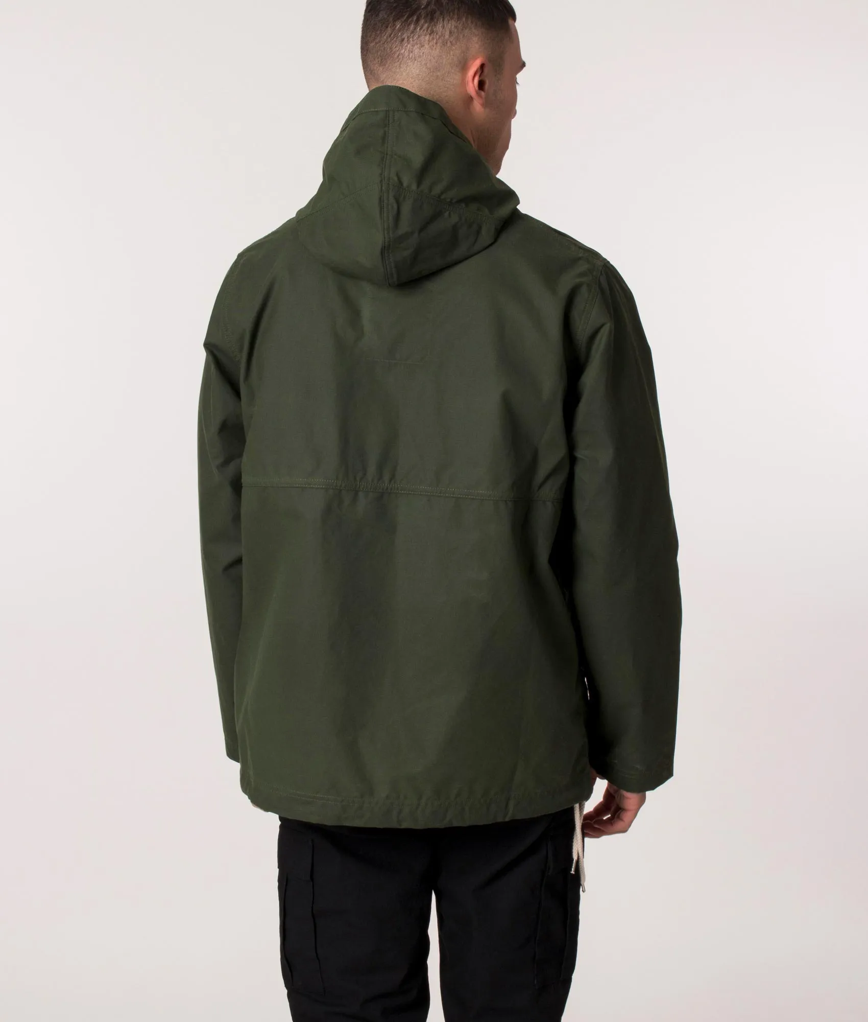 Overhead Waxed Button Jacket