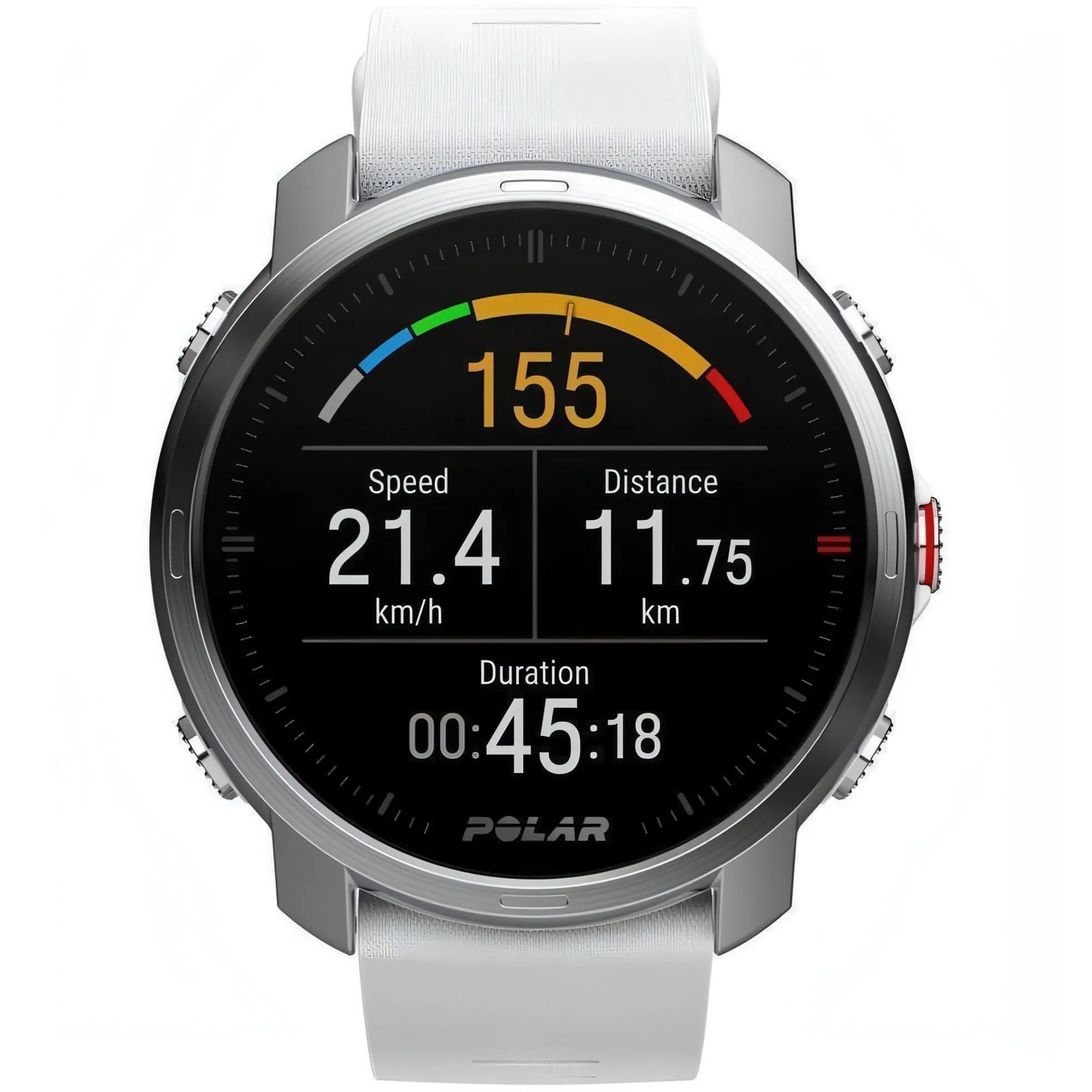 Polar Grit X Outdoor GPS Multisport Watch - White