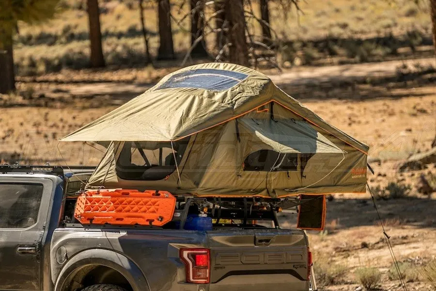 ROAM ADVENTURE | Vagabond Rooftop Tent Forest Green Orange with Annex