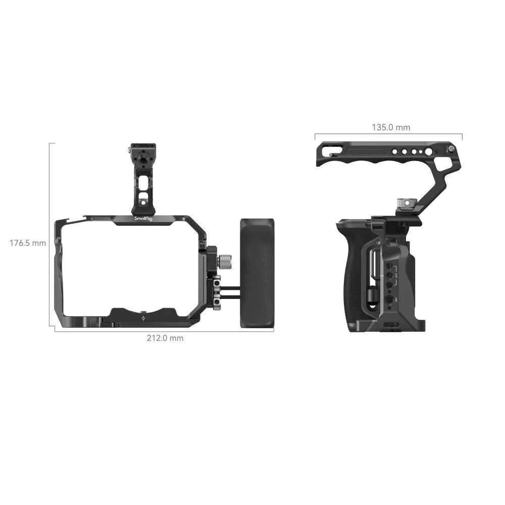 SmallRig Advanced Cage Kit for Sony Alpha 7R V / Alpha 7 IV / Alpha 7S III 3669C