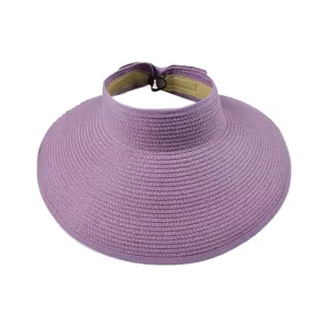 *Sun Time Kids Straw Visor, Lavander