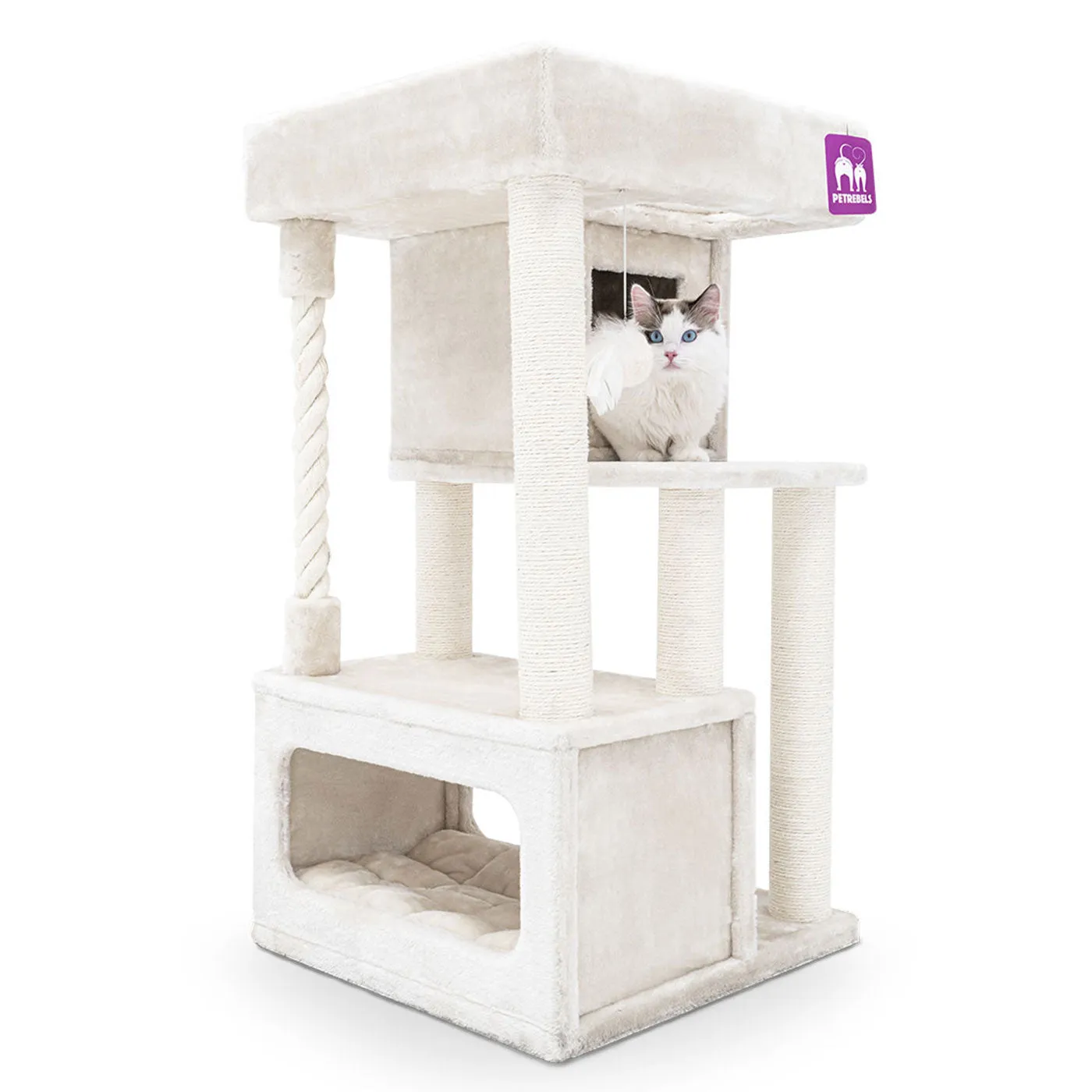 Sweet Petit Lodge 107cm Cat Tree