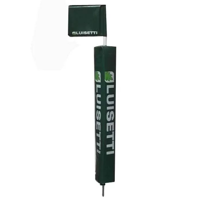 Touchline Flag Pole with Protector & Rigid Flag