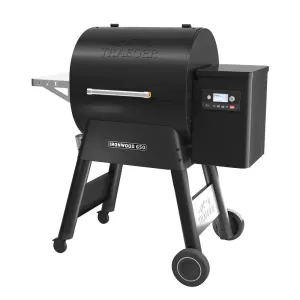 Traeger Ironwood 650 Wifi Pellet Grill and Smoker in Black