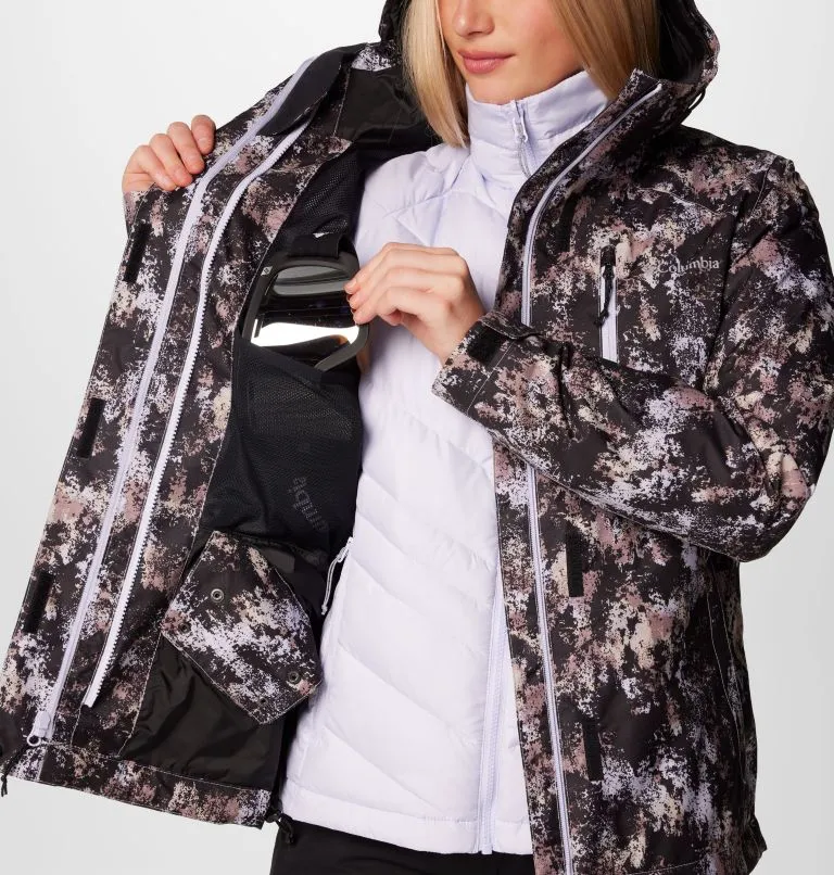 Women's Whirlibird V Printed Interchange Jacket - Snowdrift Timberwild Print