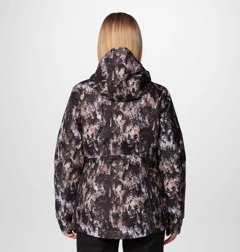 Women's Whirlibird V Printed Interchange Jacket - Snowdrift Timberwild Print